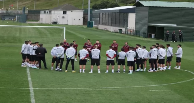 Trabzonspor, Bjelica yönetiminde ilk çalışmasını yaptı