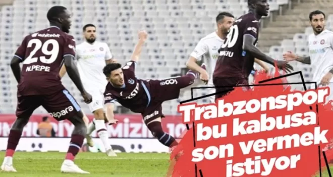 Trabzonspor bu kabusa son vermek istiyor