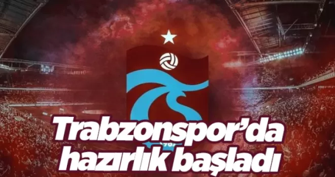 Trabzonspor’da Adana Demirspor maçı hazırlıkları başladı