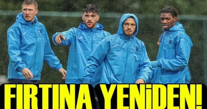 Trabzonspor’da Atakaş Hatayspor maçı hazırlıkları başladı