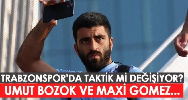 Trabzonspor'da Avcı taktiği mi değiştiriyor? Umut Bozok ve Maxi Gomez...