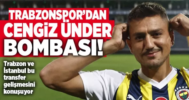 Trabzonspor’da bomba Cengiz Ünder gelişmesi!