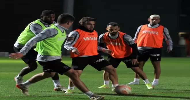 Trabzonspor'da Ferencvaros maçı hazırlıkları başladı