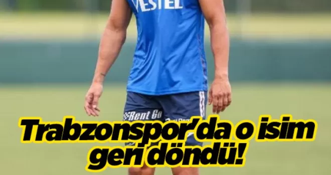 Trabzonspor’da Fernandez geri döndü!