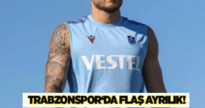 Trabzonspor’da flaş ayrılık! Sözleşmesi feshedildi