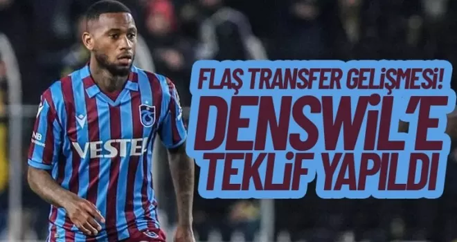 Trabzonspor'da flaş Denswil gelişmesi!