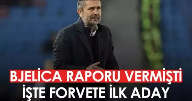 Trabzonspor’da forvet için ilk aday belli