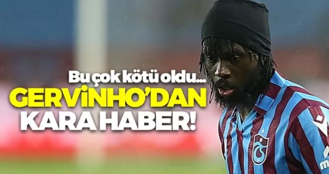Trabzonspor'da Gervinho sezonu kapattı! Avcı açıkladı
