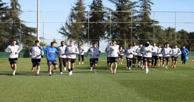 Trabzonspor'da Giresunspor maçı hazırlıkları devam ediyor