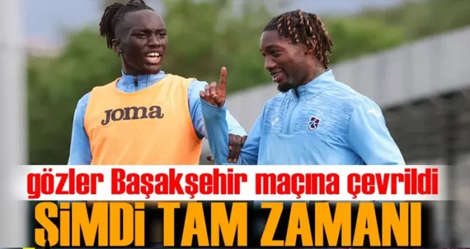 Trabzonspor’da gözler Başakşehir maçına çevrildi