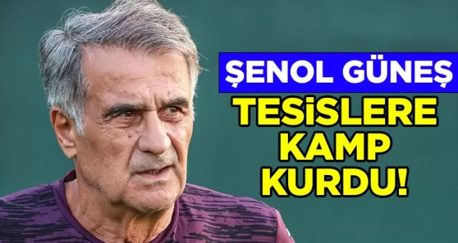 Trabzonspor’da Güneş tesislerde kamp kurdu!