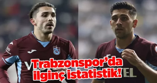 Trabzonspor’da ilginç istatistik! Bu 2’li ile kazanma oranı yüzde 50