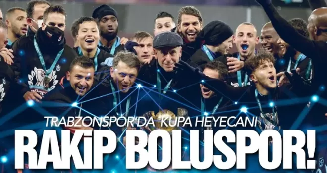 Trabzonspor'da kupa heyecanı