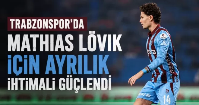 Trabzonspor’da Mathias Lövik İçin Ayrılık İhtimali Güçlendi