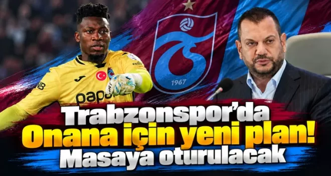 Trabzonspor’da Onana için yeni plan! Masaya oturulacak