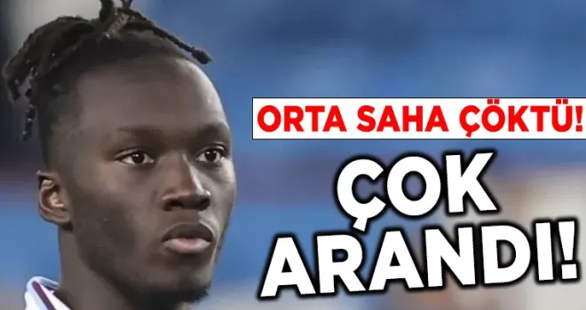 Trabzonspor’da Orta Saha Çöktü...