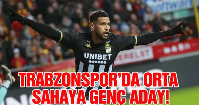 Trabzonspor’da orta sahaya genç aday!