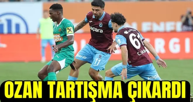 Trabzonspor’da Ozan Tufan’ın Performansı Tartışma Yarattı!