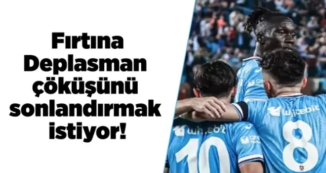 Trabzonspor’da rövanş zamanı! 
