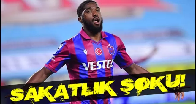 Trabzonspor’da sakatlık şoku!