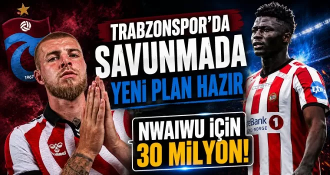 Trabzonspor’da Savunmada Yeni Plan Hazır