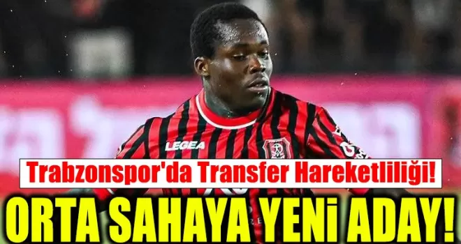 Trabzonspor’da Transfer Hareketliliği! Orta Sahaya Yeni Aday