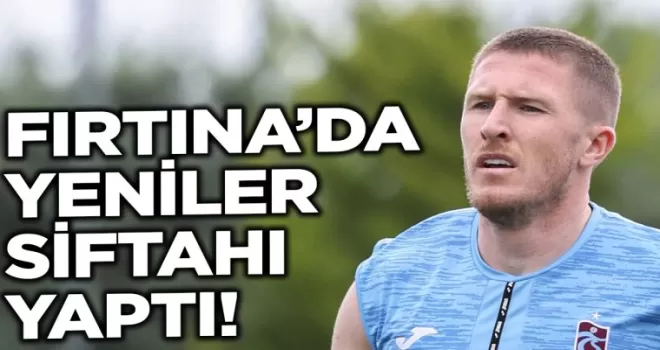 Trabzonspor’da yeni transferler antrenmanda!