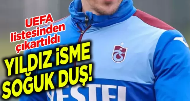 Trabzonspor’da yıldız isme soğuk duş!