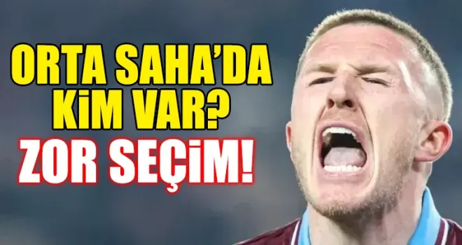  Trabzonspor’da Zor Seçim! 