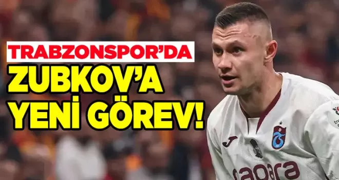 Trabzonspor’da Zubkov’a yeni görev!