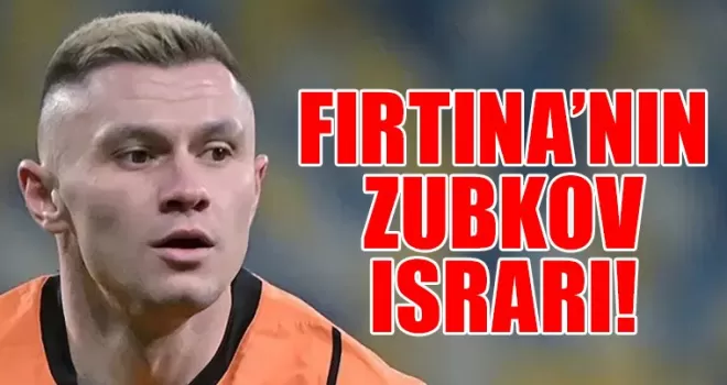 Trabzonspor’da Zubkov ısrarı!