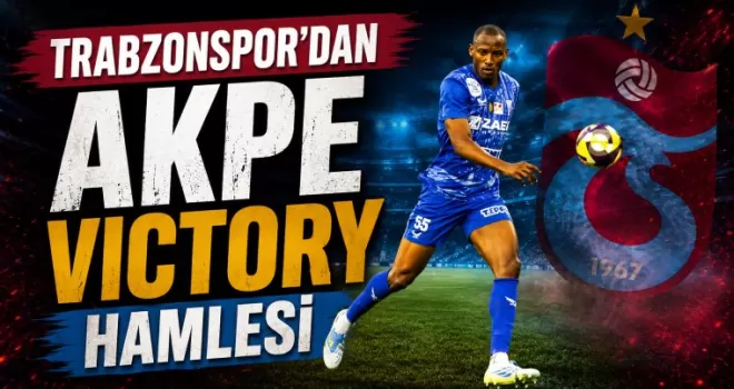 Trabzonspor’dan Akpe Victory Hamlesi