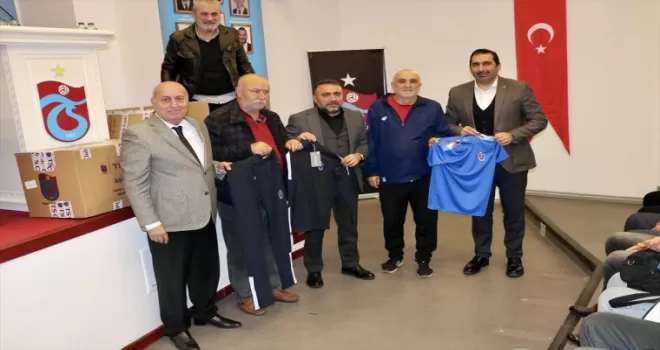Trabzonspor’dan amatör futbol takımlarına malzeme desteği