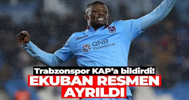 Trabzonspor Ekuban transferini duyurdu