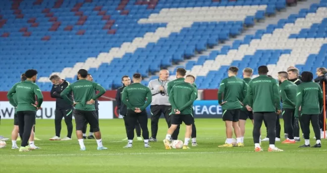 Trabzonspor-Ferencvaros maçına doğru