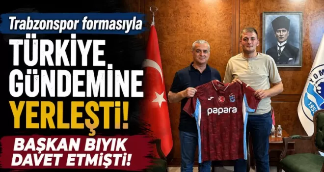 Trabzonspor formasıyla Türkiye gündemine yerleşti!