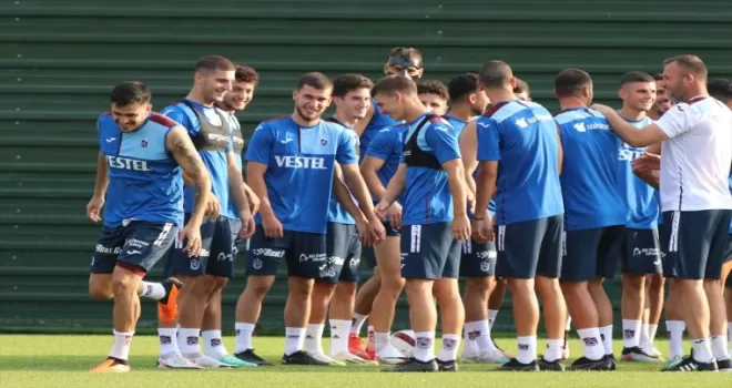 Trabzonspor, Galatasaray maçı hazırlıklarını sürdürdü