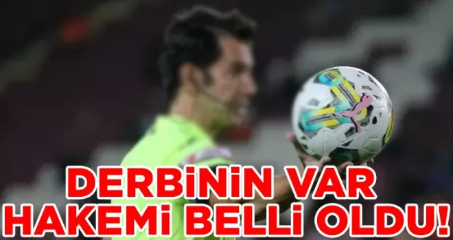 Trabzonspor - Galatasaray Maçının VAR Hakemi Açıklandı