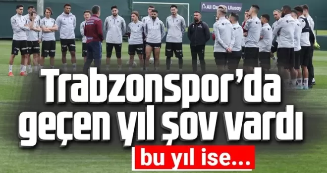 Trabzonspor geçen yılı mumla arıyor