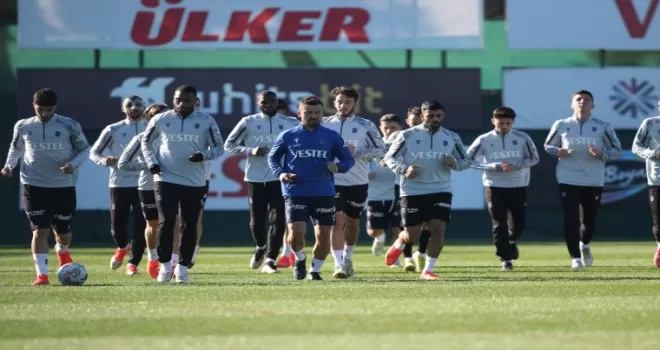 Trabzonspor, Giresunspor maçı hazırlıklarına devam etti