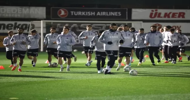 Trabzonspor, Giresunspor maçı hazırlıklarına devam etti