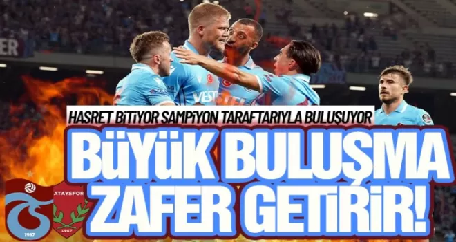 Trabzonspor - Hatayspor muhtemel 11ler