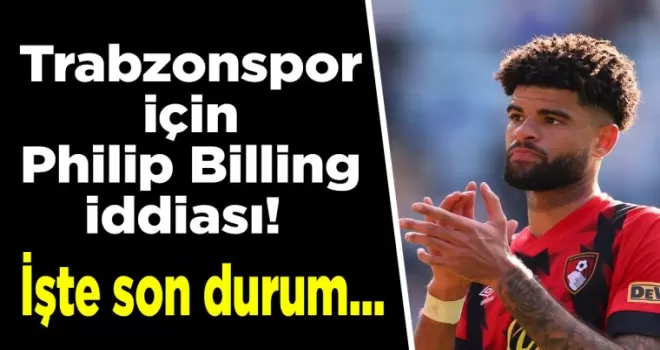 Trabzonspor için Philip Billing iddiası! İşte son durum...