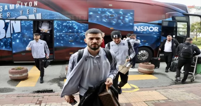 Trabzonspor, İsviçre’ye gitti