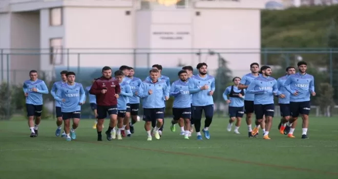 Trabzonspor, Kayserispor maçı hazırlıklarına devam etti