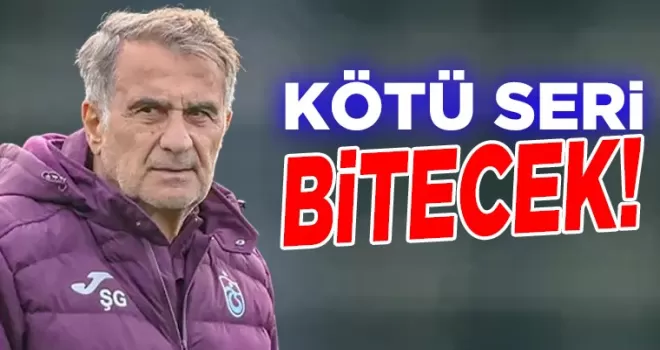 Trabzonspor kötü seriyi sonlandırmak istiyor
