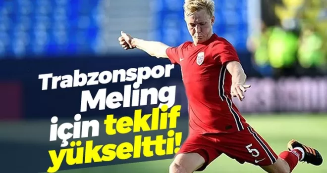 Trabzonspor Meling için teklif yükseltti!