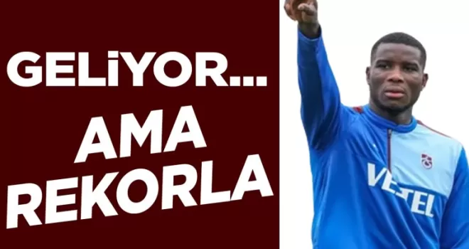 Trabzonspor, Onuachu ile kulüp rekorunu kırabilir...