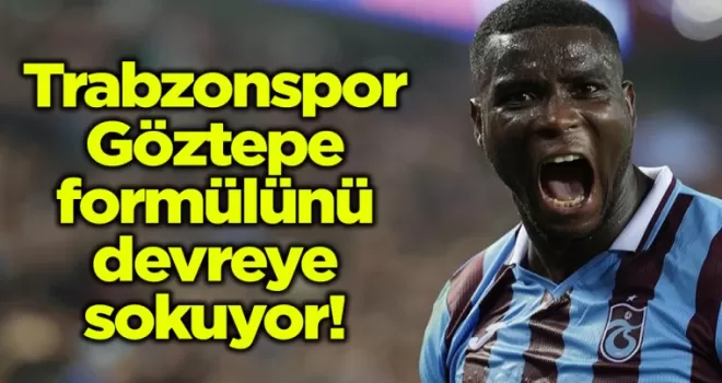 Trabzonspor, Onuachu’yu takımda tutmak için Göztepe formülünü devreye sokuyor...