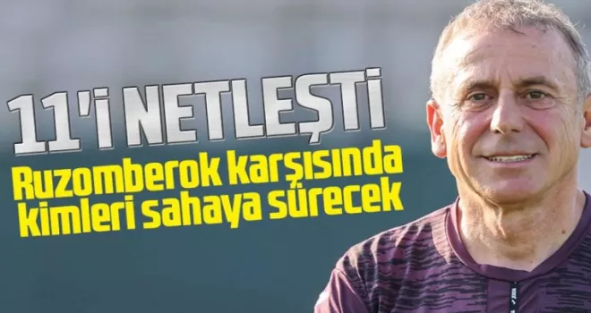 Trabzonspor, Ruzomberok Maçıyla Avrupa Arenasında!